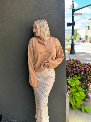 Plaid Dreams Maxi Skirt