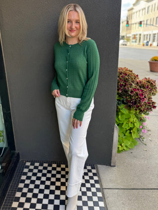 Lila Cable Knit Cardi