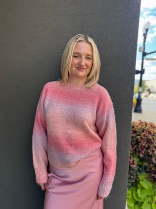 Berry Sunset Sweater