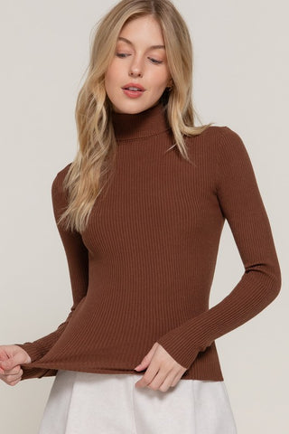 So Soft Ribbed Turtleneck