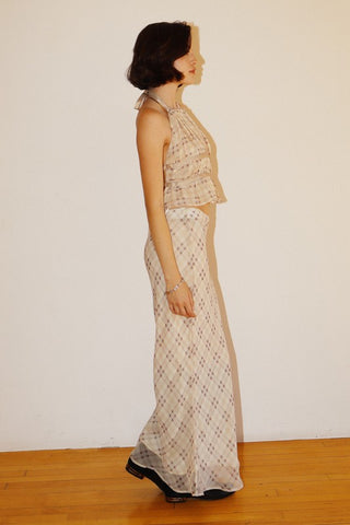 Plaid Dreams Maxi Skirt