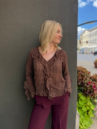 Flounce Around Town Blouse