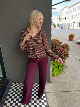 Flounce Around Town Blouse