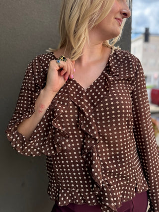 Flounce Around Town Blouse