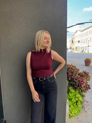 Marcel Mock Neck Sweater