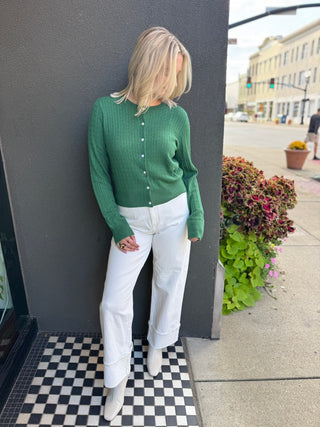 Lila Cable Knit Cardi