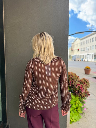 Flounce Around Town Blouse