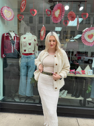 Sparkle & Cream Tank