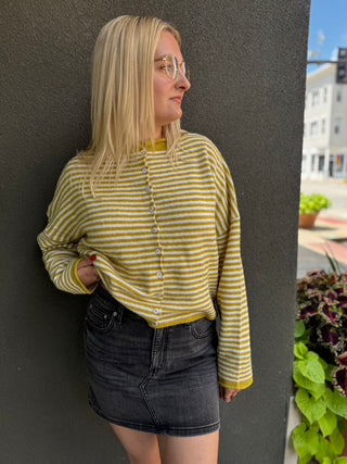 Striped Piper Cardi