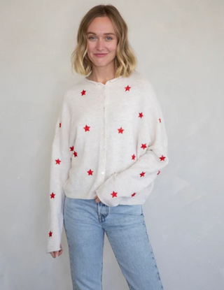 Star Spangled Piper Cardi