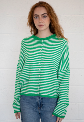 Striped Piper Cardi