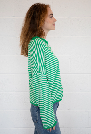 Striped Piper Cardi