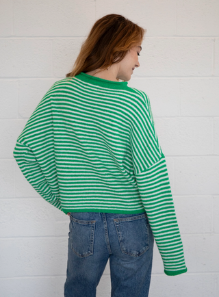 Striped Piper Cardi
