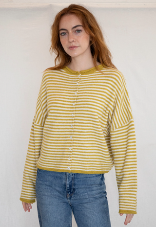 Striped Piper Cardi