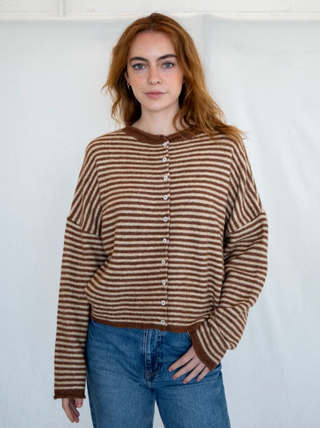 Striped Piper Cardi