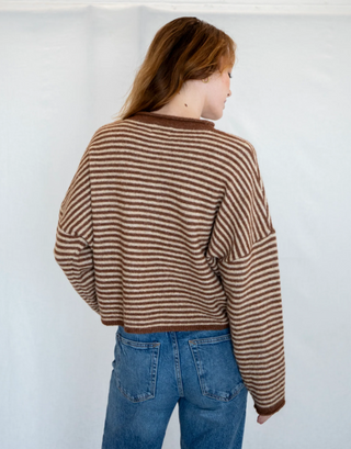 Striped Piper Cardi