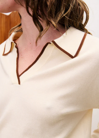 Truffle V-neck Sweater