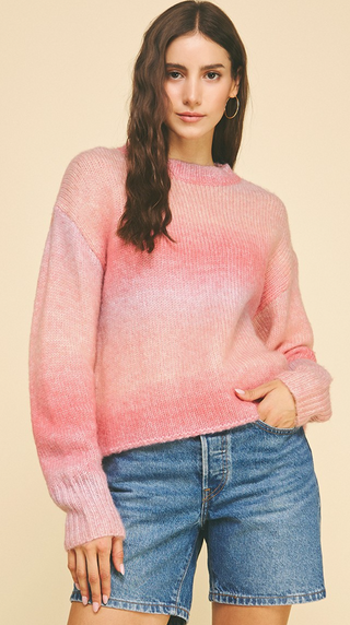 Berry Sunset Sweater