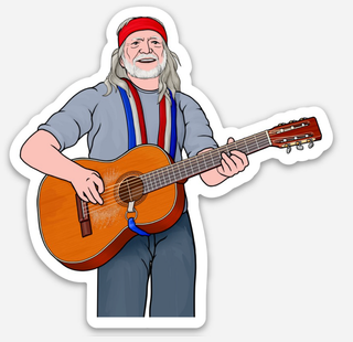 Our Man Willie Sticker