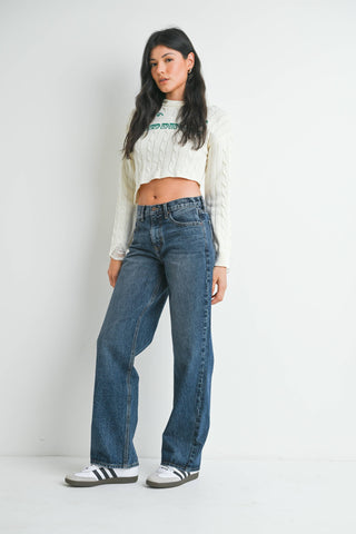 Relaxed Straight Jean