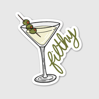 Filthy Dirty Olive Martini Sticker