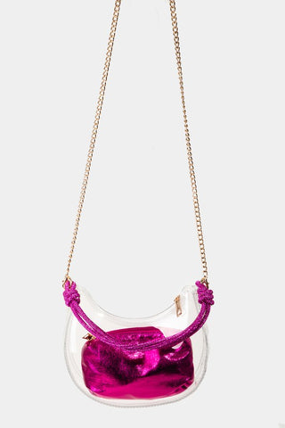 Clear Baguette Bag