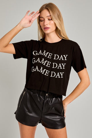 Black Out Game Day Top