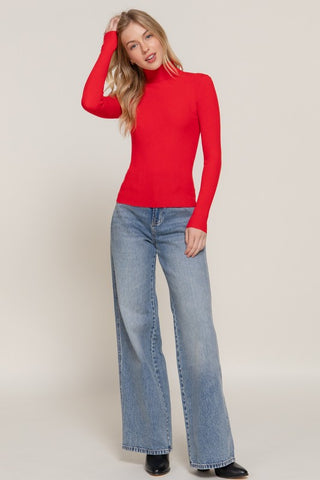 So Soft Ribbed Turtleneck