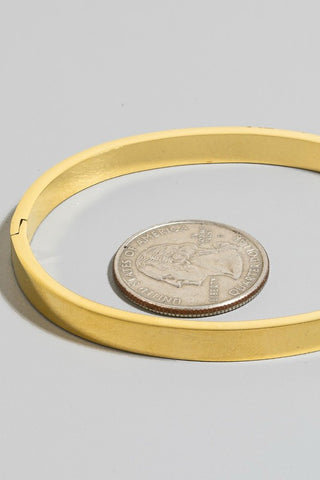 Baguette Row Hinge Bangle