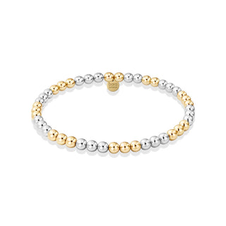 Classic 4mm Bracelet Triple 2tone