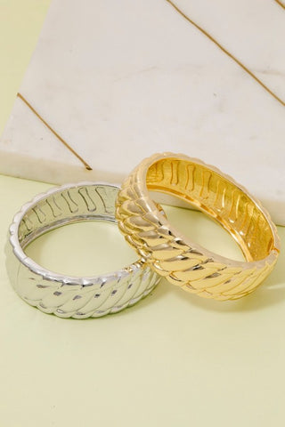 Woven Texture Bangle