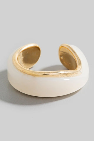 Resin & Gold Ring