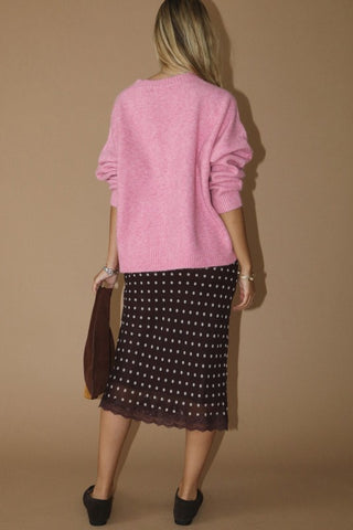 Pink Dalmatian Sweater