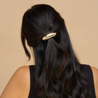 Holiday Metal Rhinestone Cloud Cuff