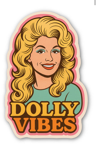 Dolly Vibes Sticker (Dolly Parton)
