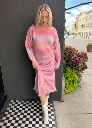 Berry Sunset Sweater