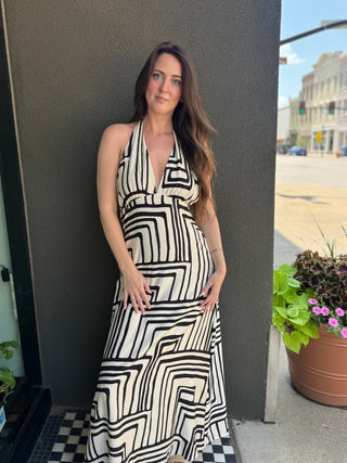 Geo Tripper Dress