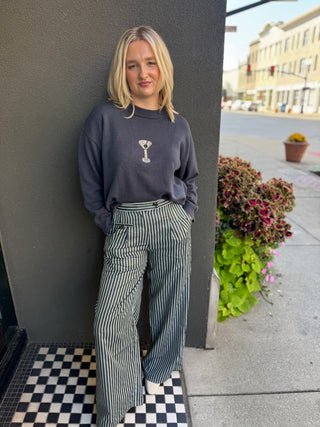 Aster Moss Green Pants