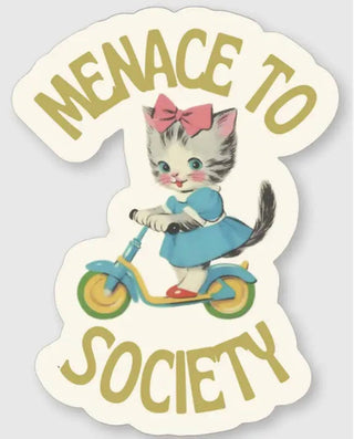Menace to Society Sticker