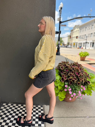Striped Piper Cardi
