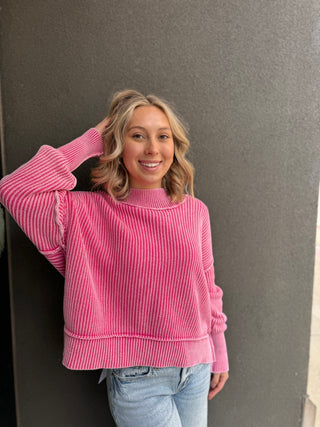 Britt Pink Sweater