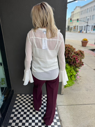 Oh So Chiffon Blouse