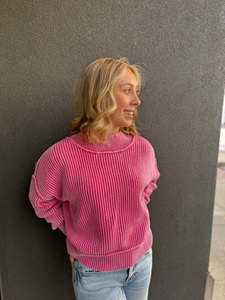 Britt Pink Sweater