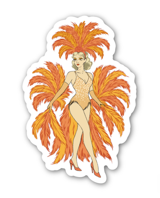 Showgirl Sparkle Sticker