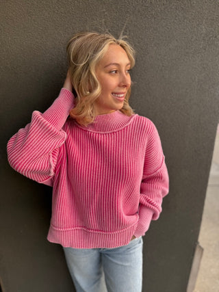 Britt Pink Sweater