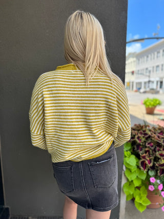 Striped Piper Cardi