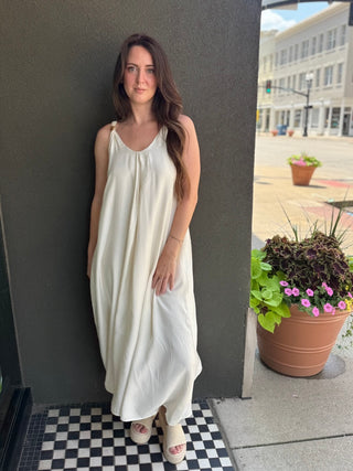 Coastal Cognac Dress