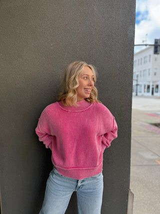 Britt Pink Sweater