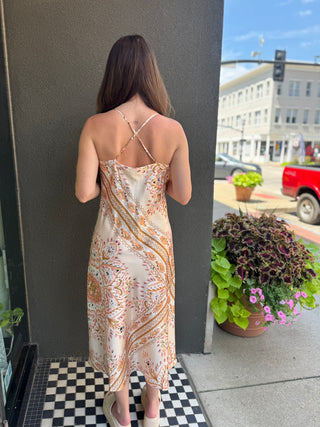 Eden Cowl Neck Slip Dress