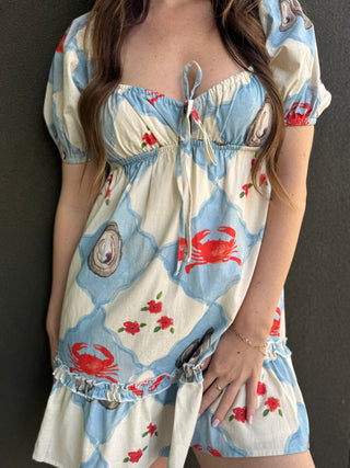 Oceanic Oyster Dress